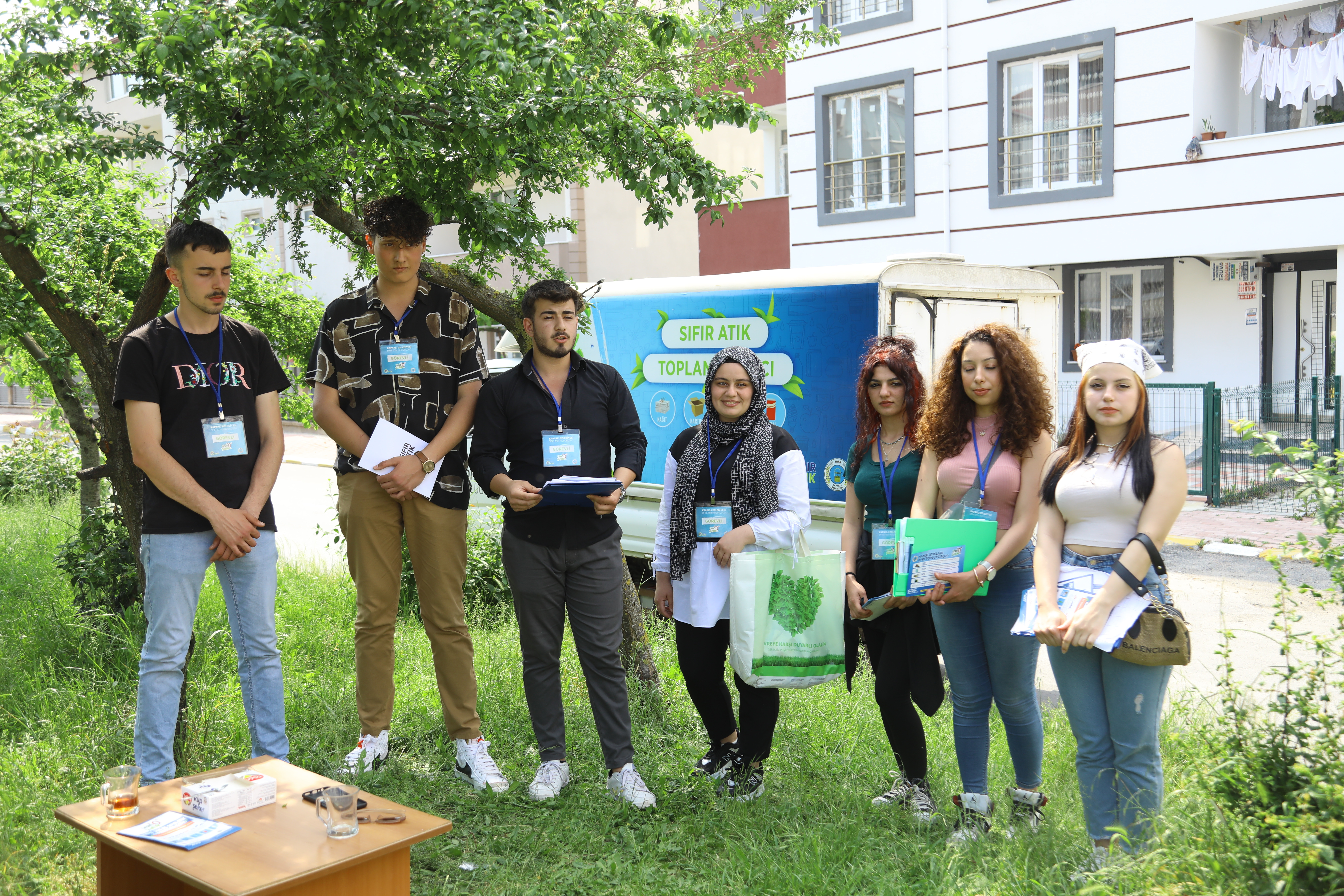 Kapı Kapı ‘Sıfır Atık’ Projesi Bilinci Oluşturuyoruz