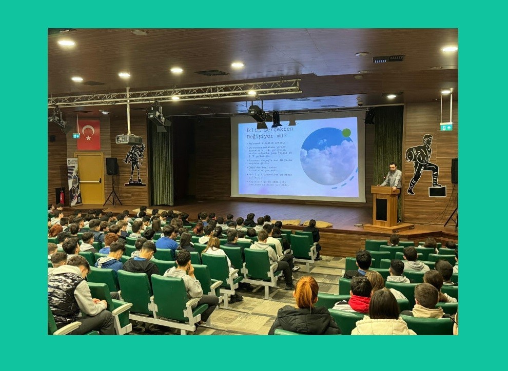Öğrencilere İklim Değişikliği ve Su Farkındalığı Eğitimi Verildi